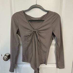 Abercrombie & Fitch Toe Front Body Suit | M